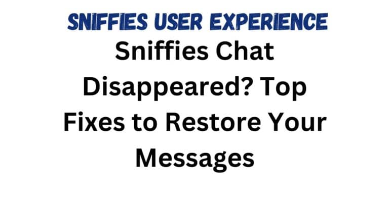 Sniffies Chat Disappeared